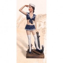 Lady Sailor with anchor